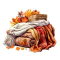 Cozy Autumn Fabric Panel 21