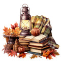 Cozy Autumn Fabric Panel 23