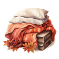 Cozy Autumn Fabric Panel 28