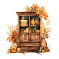Cozy Autumn Fabric Panel 40