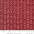 Cranberry Gingerbread Lane 44"/45" Cotton Fabric Per Yard