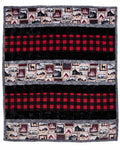 Lumber-Jacked Crazy 8 Cuddle Kit 58X68"