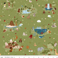 Created with Love - Main - Grass 44" / 45" Fabric Per Yard
