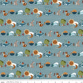Created with Love - Seven Days - Sky 44" / 45" Fabric Per Yard
