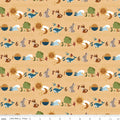 Created with Love - Seven Days - Sunshine 44" / 45" Fabric Per Yard