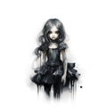 Creepy Horror Evil Dolls Fabric Panel 1