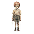 Creepy Horror Evil Dolls Fabric Panel 8