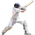 Cricket Game Fabric Panel 12
