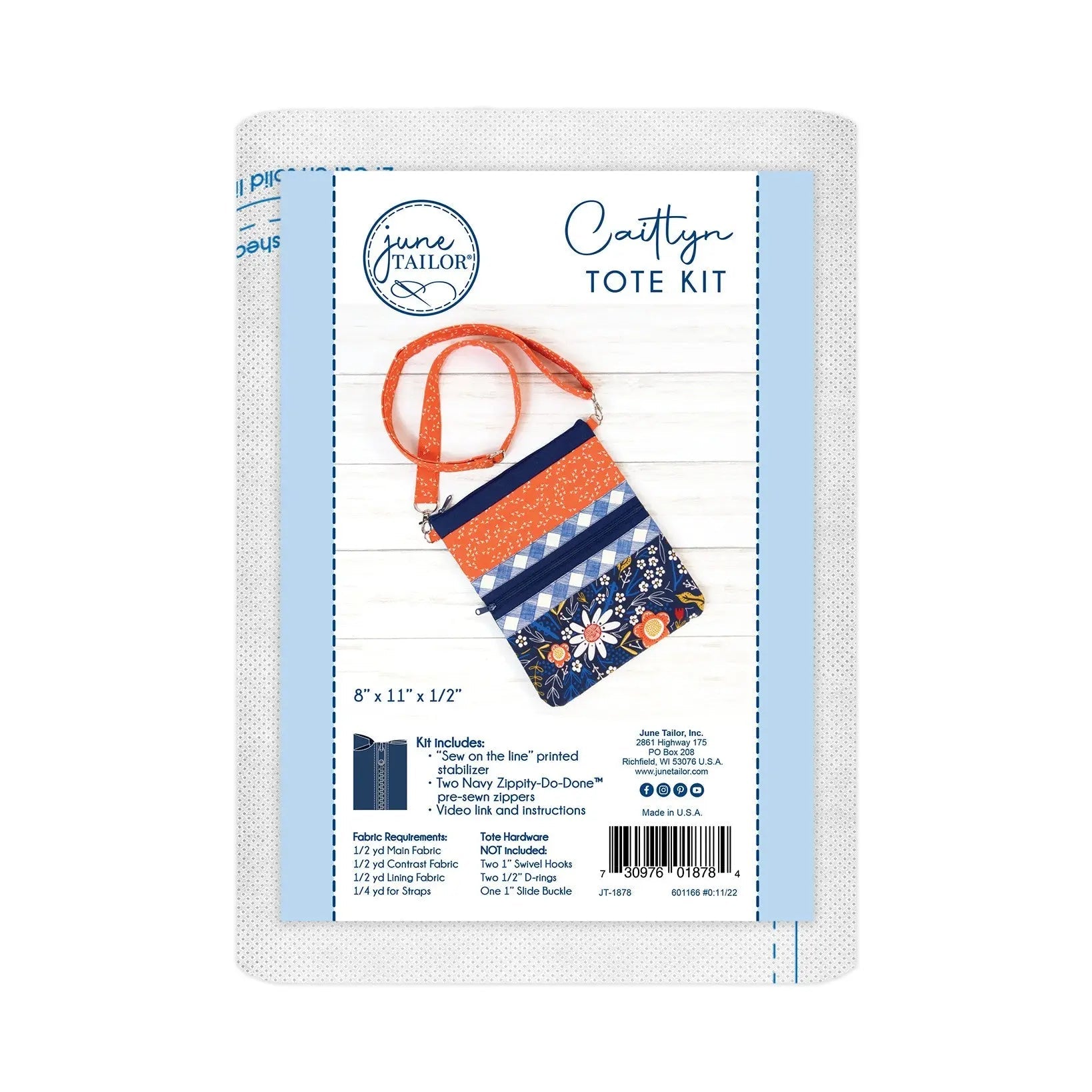 Crossbody Tote Bag Caitlyn Zippity-Do-Done Navy