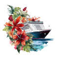 Cruise Ships Fabric Panel 1