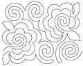 Curly Twirly Flowers Digital E2E