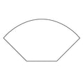Curved Octagon Wedge Papers