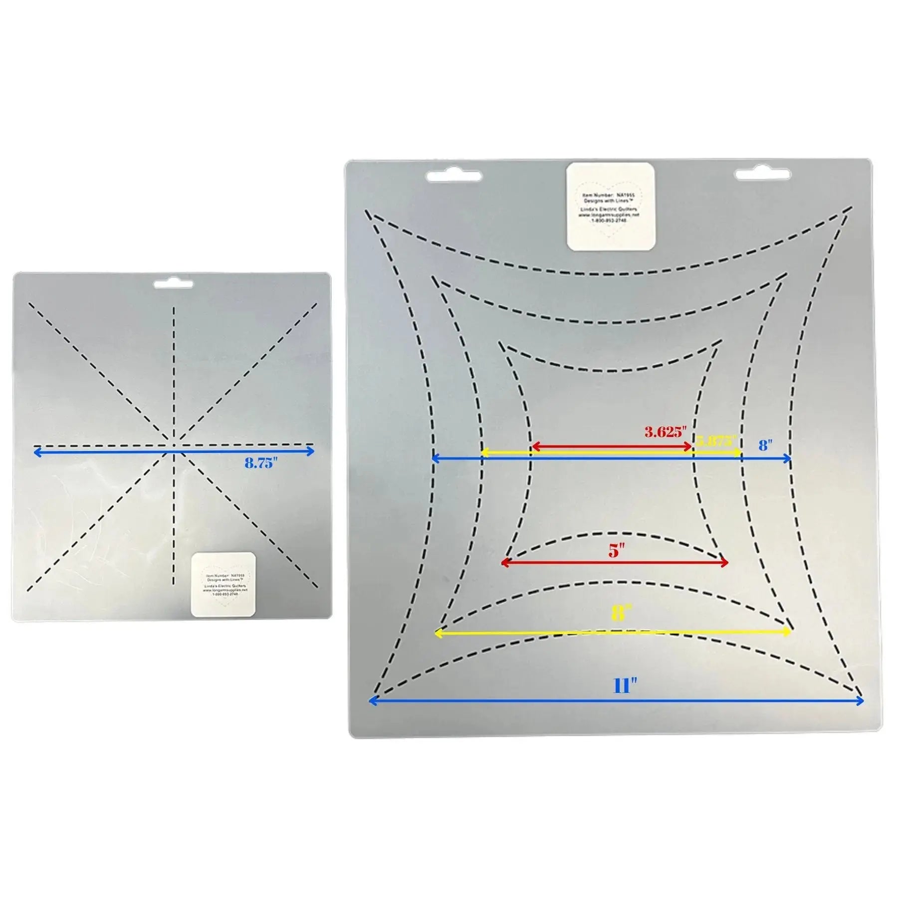 Curvy Square Book and Stencil Kit