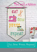 Cut, Sew, Press, Repeat Pennant