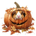 Cute Guinea Pigs Fabric Panel 11