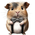 Cute Guinea Pigs Fabric Panel 33