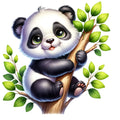 Cute Panda Fabric Panel 11
