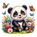 Cute Panda Fabric Panel 8
