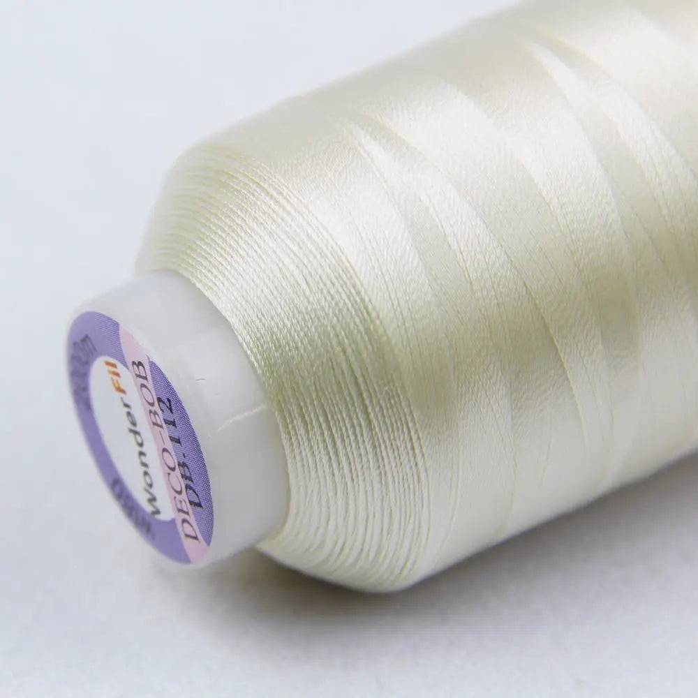 DB112 - DecoBob™ Cottonized Polyester Antique White Thread