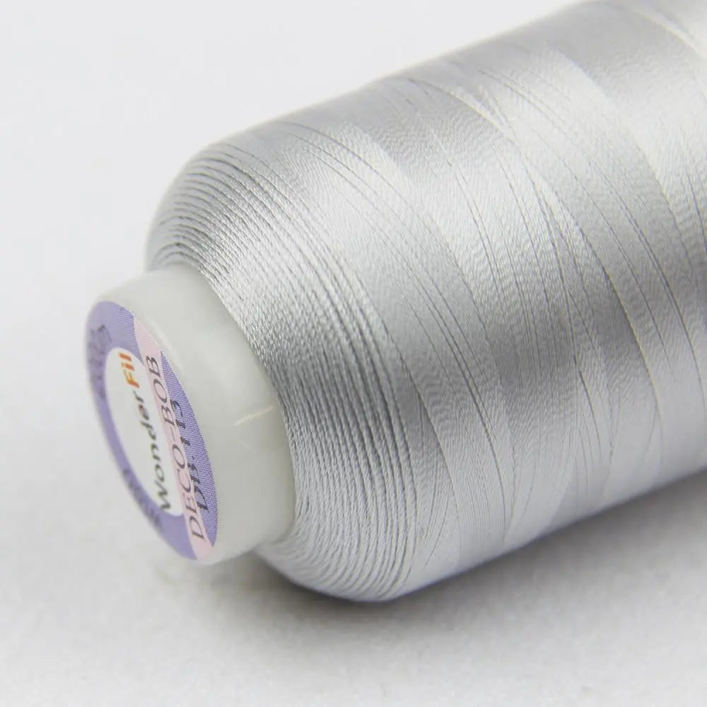 DB113 - DecoBob™ Cottonized Polyester Dove Grey Thread