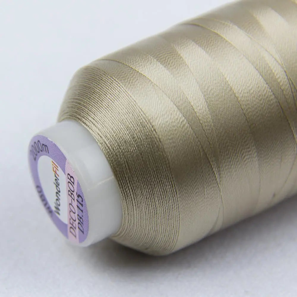 DB115 - DecoBob™ Cottonized Polyester Taupe Thread
