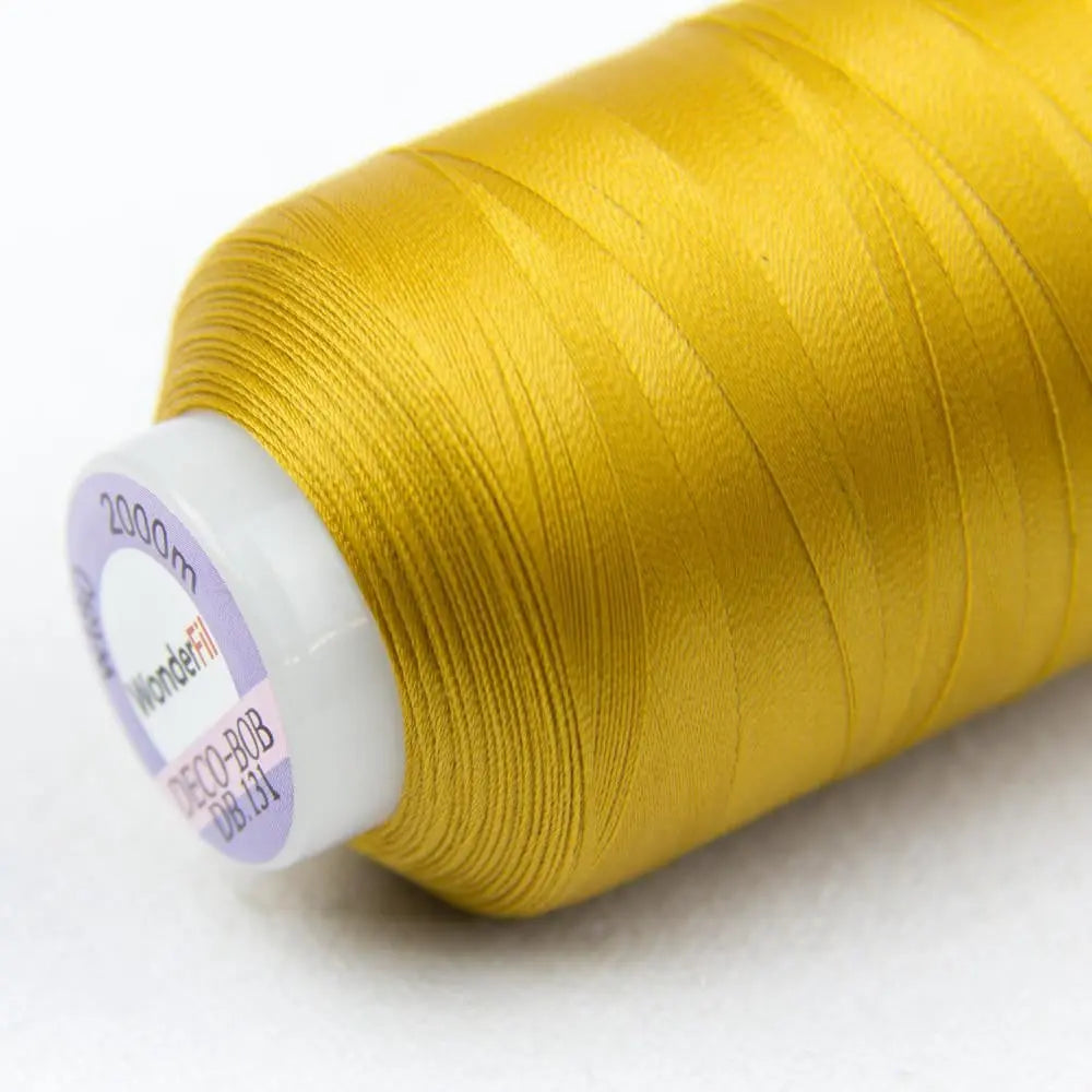 DB131 - DecoBob™ Cottonized Polyester Dark Gold Thread