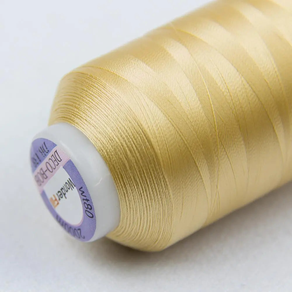 DB138 - DecoBob™ Cottonized Polyester Soft Gold Thread