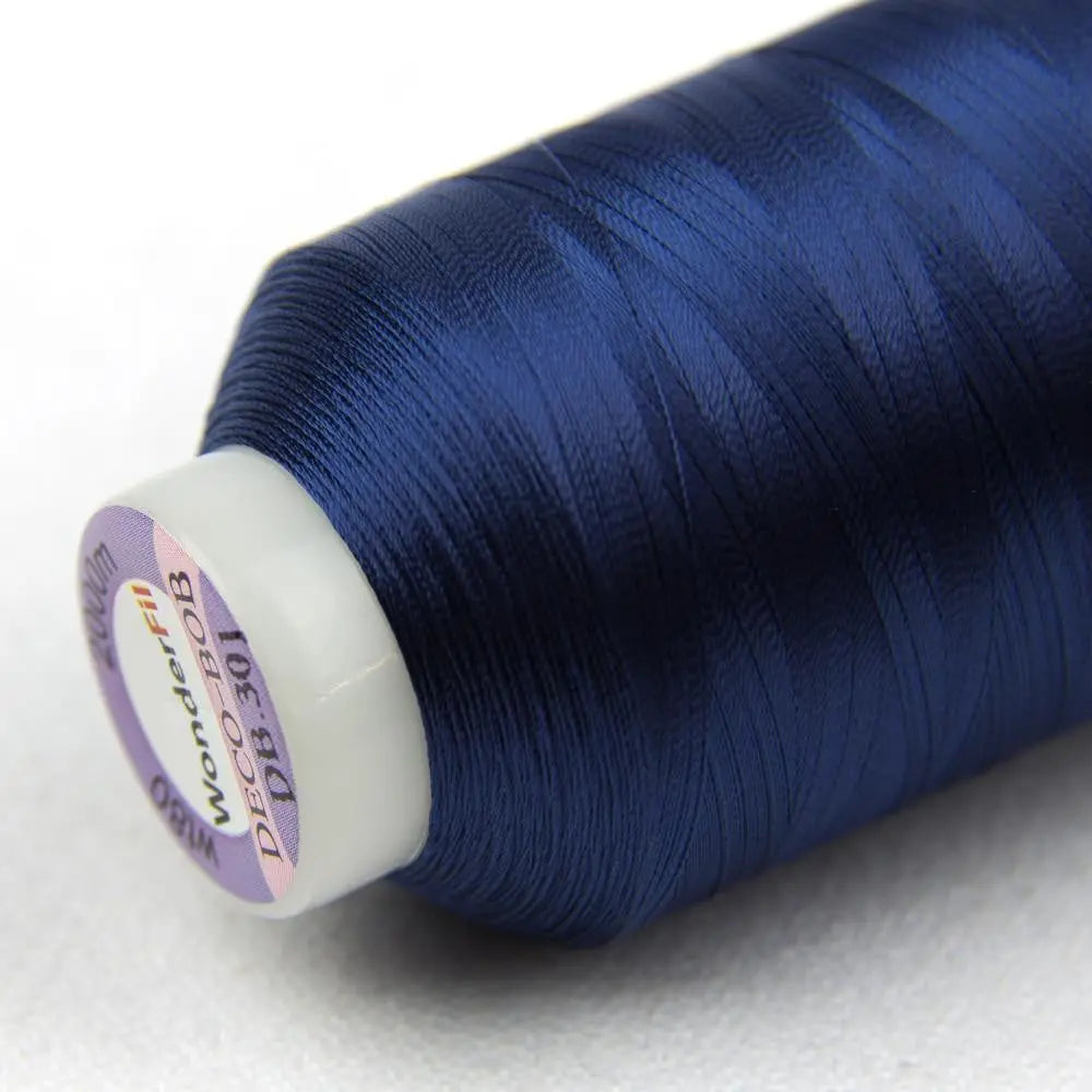 DB301 - DecoBob™ Cottonized Polyester Navy Thread