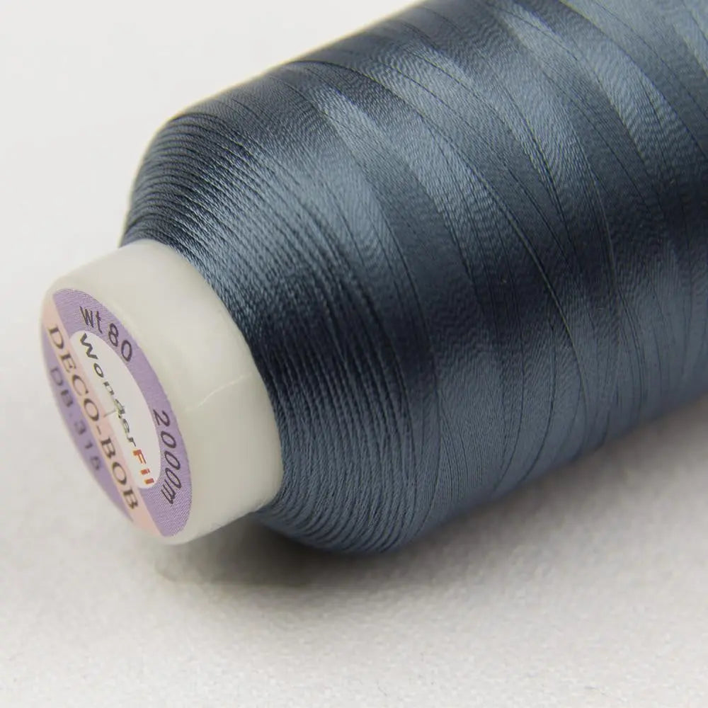 DB315 - DecoBob™ Cottonized Polyester Blue Thread
