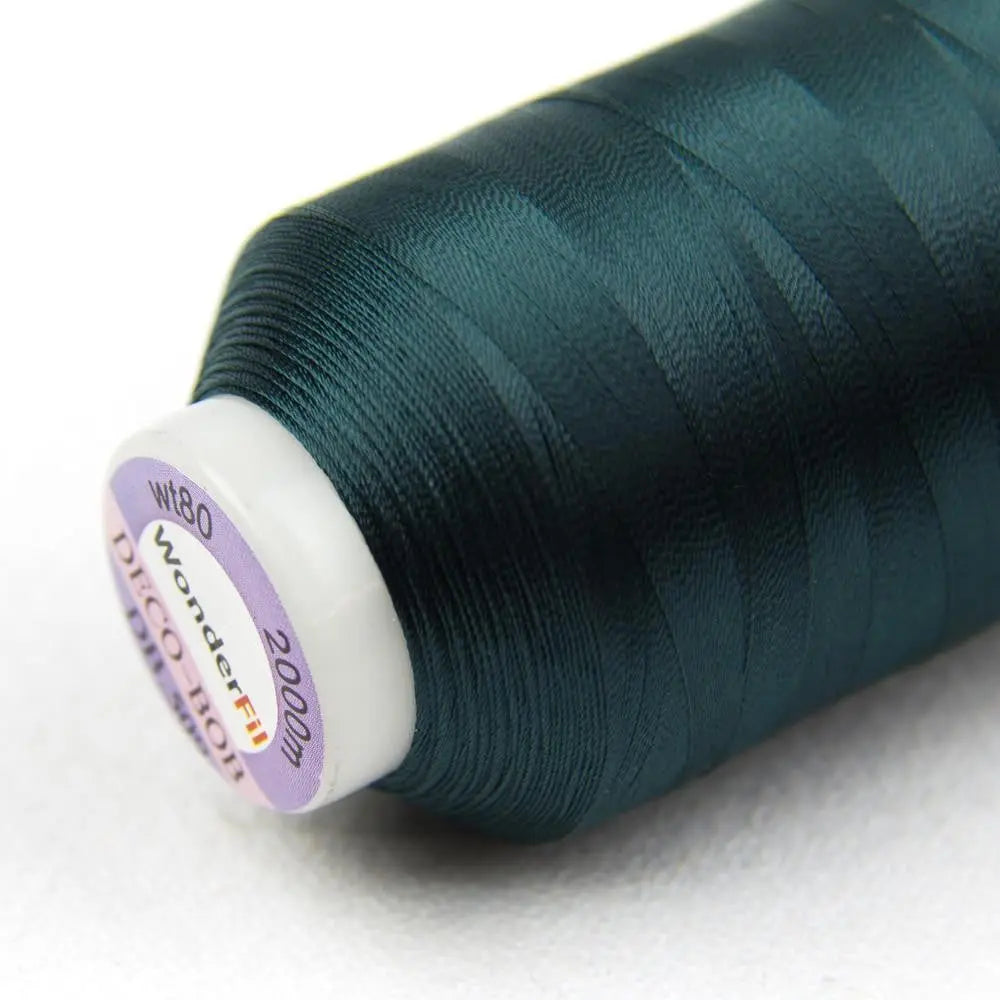 DB509 - DecoBob™ Cottonized Polyester Dark Green Thread