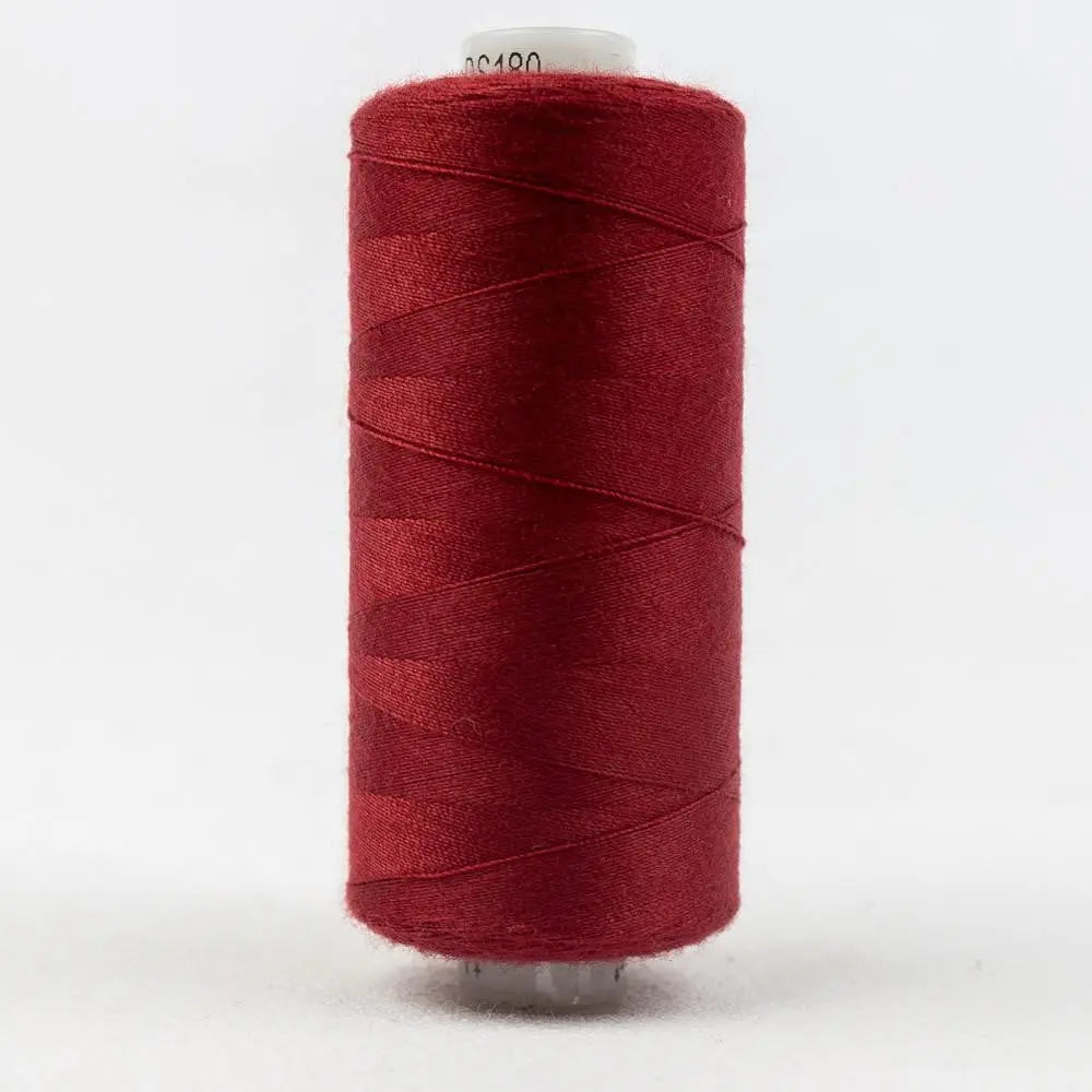 DS180 - Designer™ All purpose 40wt Polyester Cherry Red Thread