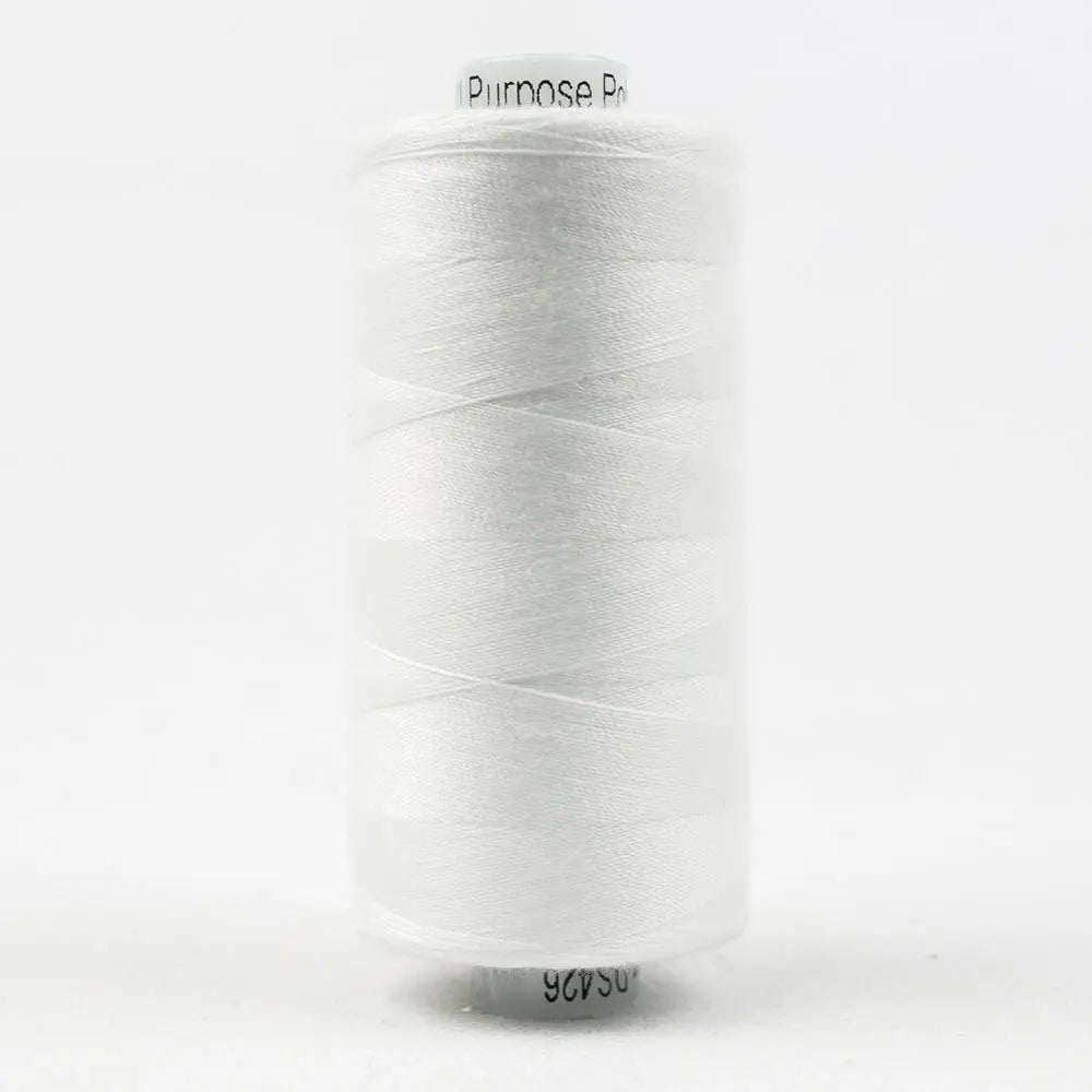 DS426 - Designer™ All purpose 40wt Polyester White Thread