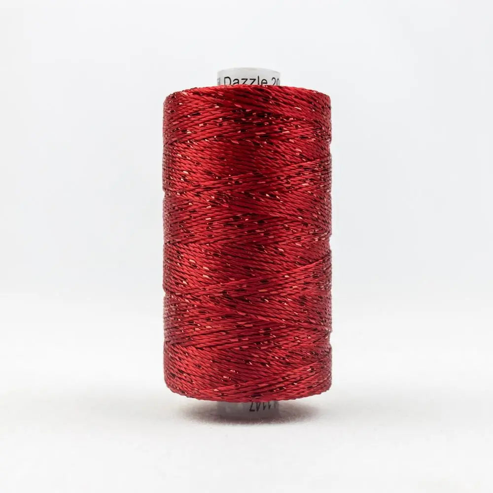 DZ1147 - Dazzle™ Rayon and Metallic Christmas Red Thread