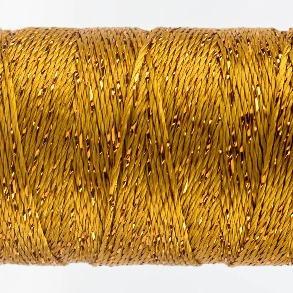 DZ328 - Dazzle™ Rayon and Metallic Golden Green Thread