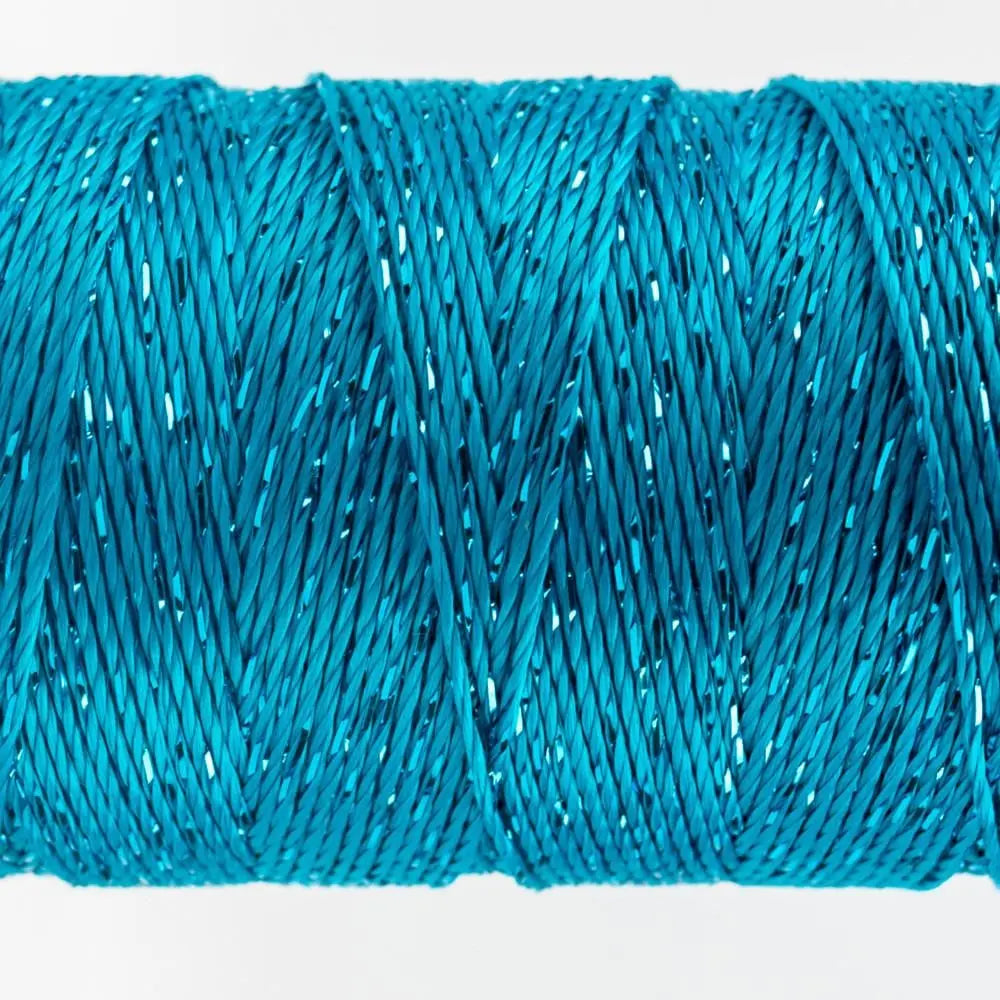 DZ538 - Dazzle™ Rayon and Metallic Dark Turquoise Thread