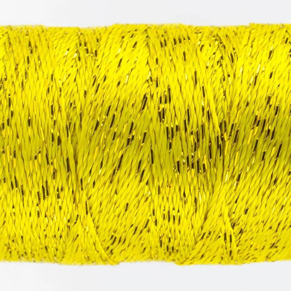 DZ938 - Dazzle™ Rayon and Metallic Lemon Yellow Thread