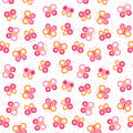 Daisy Up - Butterfly Swirl - Pink 44" / 45" Fabric Per Yard