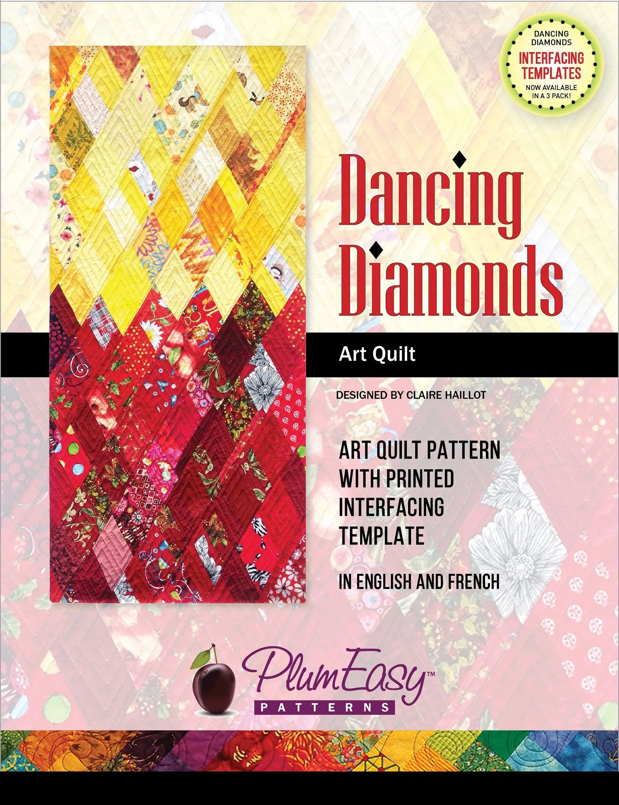 Dancing Diamonds Art Quilt