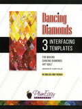 Dancing Diamonds Interfacing Template 3-pack