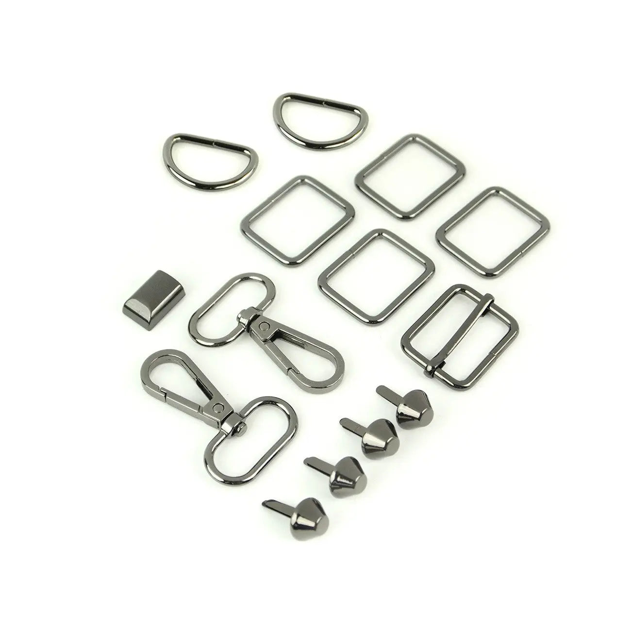 Daphne Handbag Hardware Kit Gunmetal