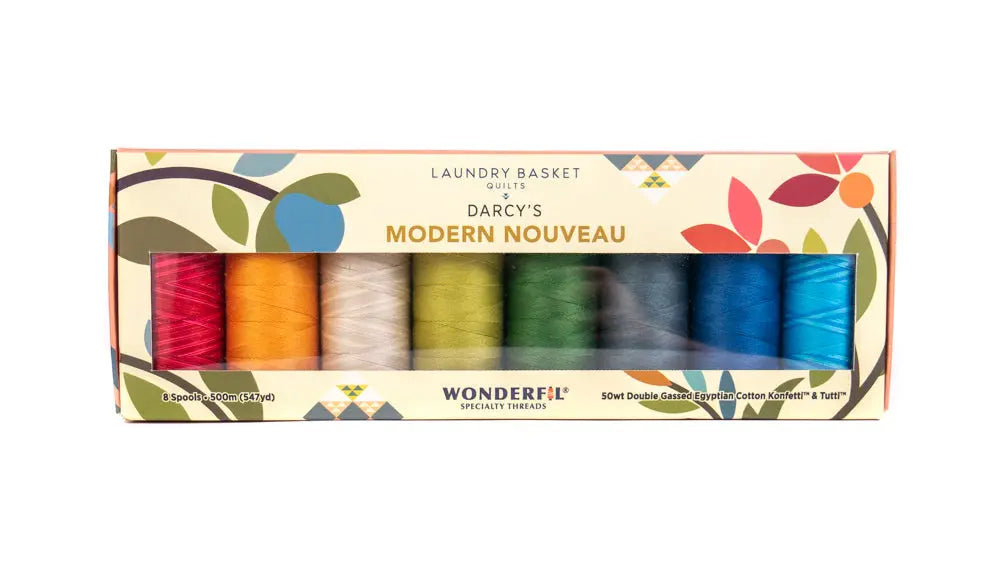 Darcy’s Modern Nouveau by Edyta Sitar - Egyptian Cotton Thread Pack