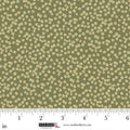 Dark Artichoke Ditsie Layla 44"/45" Cotton Fabric per Yard