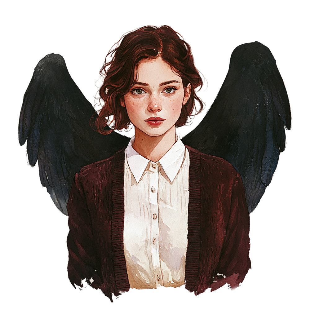 Dark Romance Fabric Panel 24