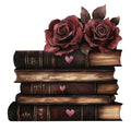Dark Romance Fabric Panel 35