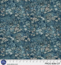 Dark Teal Frost FROS-6064-DT Cotton 44/45 Fabric Per Yard