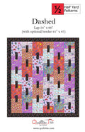 Dashed - Quilt made from 8 half yard cuts