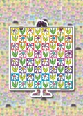 Dazy Daisy Drive Quilt Stickers