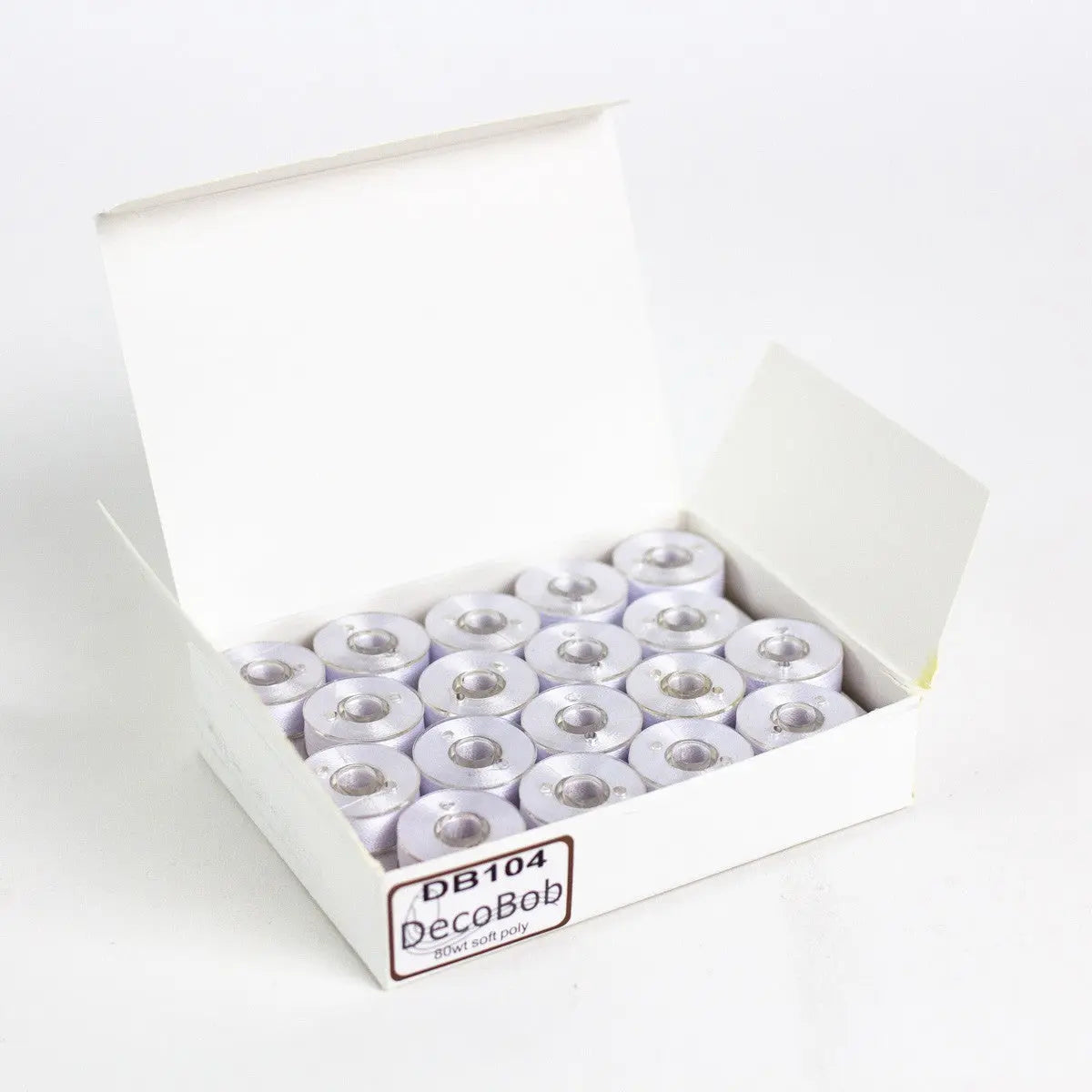 DecoBob Prewound Bobbins Size L 36ct White