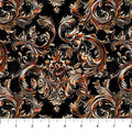 Decorative Stripe Halloween 44"/45" Cotton Fabric Per Yard
