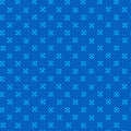 Deep Blue Spaced Out Colorblock Party 43/44" Cotton Fabric Per Yard